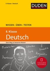 Wissen - Üben - Testen: Deutsch 8. Klasse