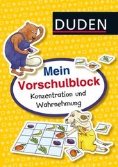 Mein Vorschulblock: Konzentration und Wahrnehmung