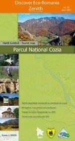 Harta turistica / Tpurist map Parcul National Cozia M 1:30.000