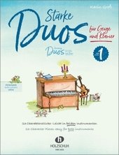 Starke Duos, für Geige und Klavier. Tl.1