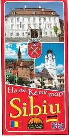 Harta / Karte / Map Sibiu