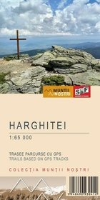 Hiking map of the Harghita Mountains - Harta de drumetie a Muntilor Harghitei