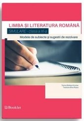 Limba si literatura romana - Simulare - Clasa a XI-a