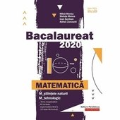 Bacalaureat 2020. Matematica M_stiintele-naturii, M_tehnologic