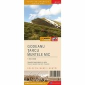 Harta Muntii Godeanu-Tarcu-Muntele Mic 1:65.000