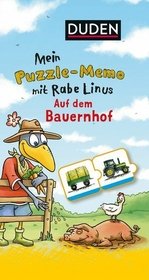 Mein Puzzlememo mit Rabe Linus - Auf dem Bauernhof