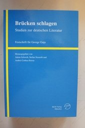 Brücken schlagen - Studein zur deutschen Literatur des 19. und 20. Jahrhunderts