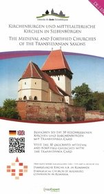 Kirchenburgen und mittelalterliche Kirchen in Siebenbürgen - Landkarte