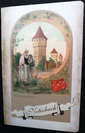 Schreibblock mit der Hermannstädter Herteneckgasse auf dem Cover