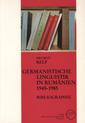 Germanistische Linguistik in Rumänien : 1945 - 1985 , Bibliographie.