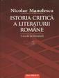 Istoria critica a literaturii romane. 5 secole de literatura