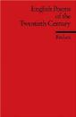 English Poems of the Twentieth Century