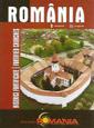 Faltkarte mit Bildern rumänischer Kirchenburgen "Biserici Fortificate / Fortified Churches"