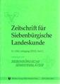 Zeitschrift für Siebenbürgische Landeskunde, 104/2.