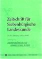 Zeitschrift für Siebenbürgische Landeskunde, 99/2.