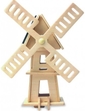 Windmühle 3D Holzpuzzle