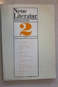 Neue Literatur. Zeitschrift des Schriftstellerverbandes der Sozialistischen Republik Rumäniens. 30. Jg., Heft 2, 1979