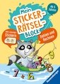 Ravensburger: Mein Stickerrätselblock: Zahlen für Kinder ab 5 Jahren - spielerisch rechnen lernen mit lustigen Übungen und Sticker-Spaß für die Vorschule