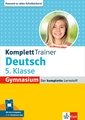 Klett KomplettTrainer Gymnasium Deutsch 5. Klasse