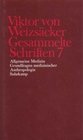 Gesammelte SchriftenAllgemeine Medizin, Grundfragen medizinischer Anthropologie