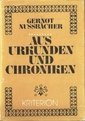 Aus Urkunden und Chroniken. Band 2 - Beiträge zur siebenbürgischen Heimatkunde