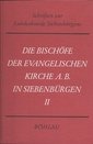 Die Bischöfe der evangelischen Kirche A. B. in Siebenbürgen, Tl.2, Die Bischöfe der Jahre 1867-1969: TEIL II