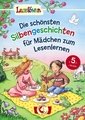 Leselöwen - Das Original: Die schönsten Silbengeschichten für Mädchen zum Lesenlernen