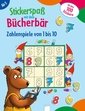 Stickerspaß mit dem Bücherbär. Zahlenspiele von 1 bis 10