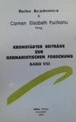 Kronstaedter Beiträge zur germanistischen Forschung Band VIII