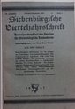 Siebenbuergische Vierteljahresschrift: 60 Jahrgang Oktober -Dezember 1937 Nr. 4 Korrespondenzblatt des Vereins für Siebenbürgische Landeskunde