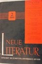Neue Literatur. Zeitschrift des Schriftstellerverbandes der Sozialistischen Republik Rumäniens. 11. Jg., Heft 2, 1960