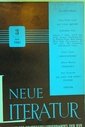 Neue Literatur. Zeitschrift des Schriftstellerverbandes der Sozialistischen Republik Rumäniens. 12. Jg., Heft 2, 1961